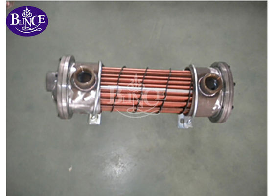 High Efficiency Tube Hydraulic Oil Cooler , OR Series Fin And Tube Heat Exchanger For Die Casting Machinery